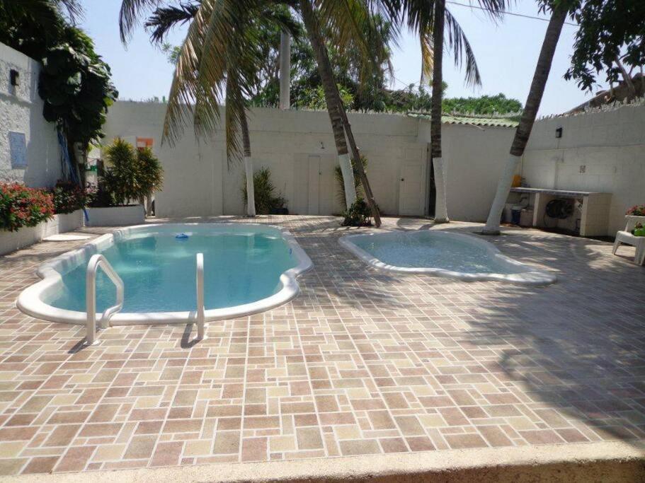 casa de playa manzanillo del mar cartagena Сasa de vacaciones *